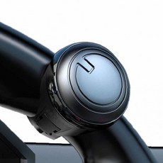 차량 조향 핸들 실리콘 그립 커버 블랙 운전대 파워 손잡이 장착용품, 상세페이지 참조