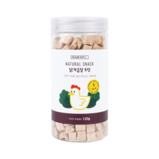 프롬벳 동결건조 국산 트릿 강아지 고양이, 120g, 1개, 닭가슴살