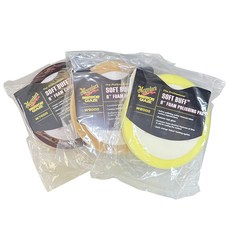 맥과이어 광택스폰지 6 / 8인치 자동차 광택용품 차량 관리 연마용 광택기 폴리셔 스폰지, 8인치-W9000, 1개