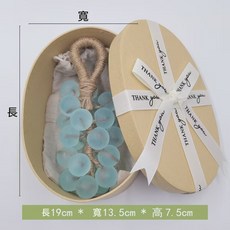 喬哥 洗浴香氛系列 水晶透明葡萄香氛禮盒 仿真葡萄串香皂 精油手工皂, 【絲帶禮盒—310g】薄荷香, 1個