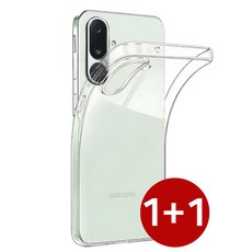 갤럭시 점프4 케이스 1+1 젤리 실리콘 투명