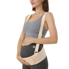 孕婦託腹帶 透氣護腰收腹帶 可調肩帶
