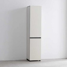 주방수납장 투도어 틈새 수납장 400 일반형, 오크:어프리콧, 오크