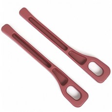 편안생활 차량용 사이드포켓 틈새쿠션, 1세트, 레드