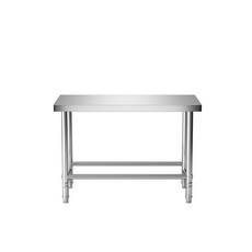 可開發票 工作臺 不銹鋼廚房工作臺商用操作臺灶臺架子桌子長方形臺面案板專用打荷, 1個, 單層全鋼加厚,60x40x80cm