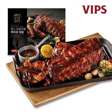 빕스 오리지널 바비큐 폭립 3팩 450g X 3팩, 3개