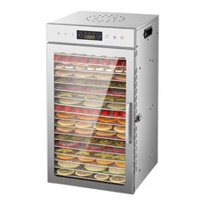 18層食物烘乾機 微電腦控溫 30~90°C 0.5-24小時定時, 18層 觸控款乾果機