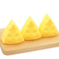 1+1+1 빌리네집 치즈 말랑이 스트레스볼 촉감 장난감 시퀴시