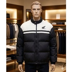 혼다 hondaxphyps Honda Wing logo Short PufferBlack, S