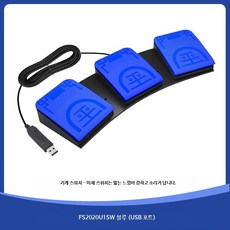 USB 풋스위치 페달 제어 음악 키보드 컨트롤, FS2020U1SW 기계식 버전 C, 기본 차종
