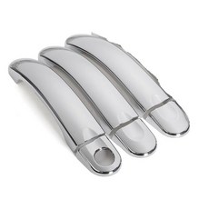 자동차 부품 VW 커버 T6 Volkswagen Caravelle California 도어 트림 크롬용 Transporter 핸들 3 색 T5 Multivan, model 3