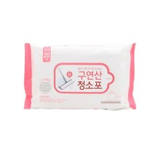 찌든때 물때 깔끔정리 구연산청소포 구연산 청소포 20X30cm 20매 3세트 총 60매, 찌든때 물때 깔끔정리 구연산청소포 구연산 청소포 20X