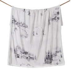 Indigo Hill by HiEnd Accents 패치워크 페이즐리 셰르파 담요 반다나 롱혼 말굽 웨스턴 스로우 플리스 담요 셰르파 플러시 담요 소파 베드용 부드러운 담, 스키 토일