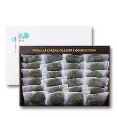 명절선물 제주참쑥 밥알찹쌀떡세트 국내산 전통떡 프리미엄 선물세트, 1