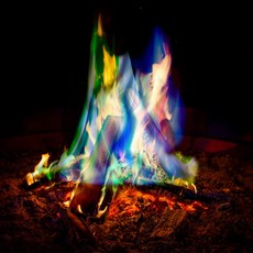 불멍가루 캠핑 오로라 매직파이어 30g 10개