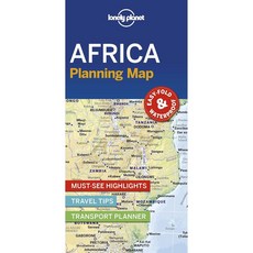 Lonely Planet Africa Planning Map, Lonely Planet Africa Plannin.., Lonely Planet, Lonely Planet..
