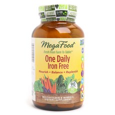 Mega Food 每日一錠綜合維他命錠, 90顆, 1罐