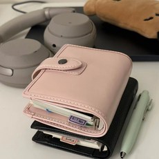 m5活頁賬本日程ins筆記本簡約迷你記事本便攜-迷你便攜、自由活頁、多色可選, 1個, 僅內頁60張空白內頁