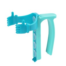 易拉罐吸管蓋 新品 帶防溢式杯蓋吸管易拉罐支架 易拉罐封口蓋 硅膠吸管罐蓋, 藍綠-易拉罐支架, 1個