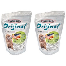 UNCLE PAUL 保羅叔叔 長毛貓成貓用 田園生機貓食, 脫水家禽蛋白, 400g, 2袋