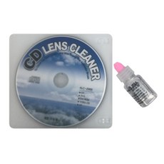 국산 CD 렌즈 크리너 습식 건식 겸용 DVD 카오디오