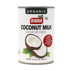 바디아 코코넛 밀크 라이트 글루텐 프리, 1개, 400ml