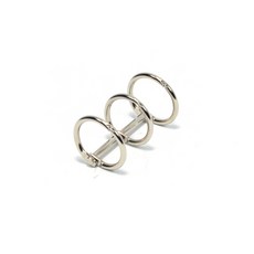 이글바인더 3공링 X 1개 20mm 30mm 금속 루즈링 셀프 제본링 다꾸 포토북DIY 굿즈제작 클래스 공방, 20mm 실버