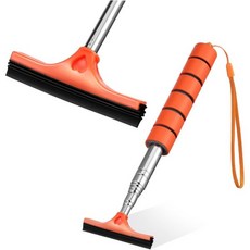 자동차 및 가정용 윈도우 스트릭 프리 미러 클리너를 위한 Valiclud 조절 가능한 앞유리 스퀴지 클리너 도구 접이식 사이드 스크레이퍼, 자동차 및 가정용 윈도우 스트릭 프리 미러 클리너를 위