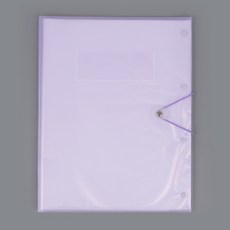 접이형 A3 클리어 파일북 40매 - 퍼플 A3파일철 클리어화일, 1개