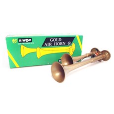 기원 에어혼 크락션 나팔혼 국산 쌍혼 기원에어혼, 24V KH-10 골드 에어혼