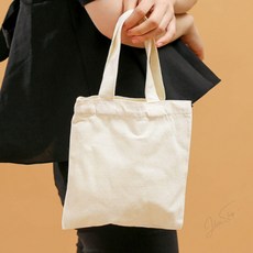 JT 무지에코백 2p 20x22cm 베이지 단체가방