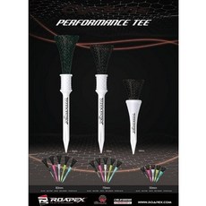 ROAPEX PERFORMANCE CYCLONE TEE 高爾夫球梯50mm (3支裝)高爾夫配件, 1個