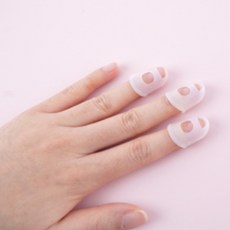 손가락 보호 골무 실리콘 핑거 프로텍터 문서 서류작업 1p