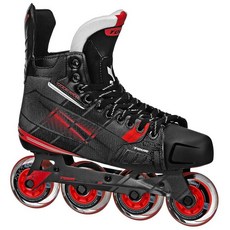 코드 GX 주니어 롤러 하키 스케이트, Black/Red, 4, 1개