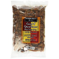 Trader Joe's Sweet and Spicy Pecans 141.7g(5온스) 백 (3팩), 141g