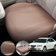 쏘나타(NF)(04~09) 2.0/2.4(LPI) 차량용 럭셔리 가죽 방석 통풍 시트 커버 로열 브라운 1개