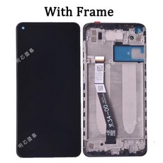 明芯螢幕 紅米10X 4G 液晶螢幕總成, 黑色不帶框,紅米10X 4G