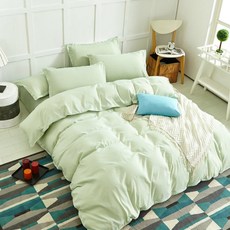 러빙랩 로아즈 모던 이불커버 침구 인테리어 SDQ, 01.S(150x200cm), 라이트그린