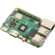 Radxa Cubie A7A 단일 보드 컴퓨터 고속 LPDDR5 엣지 AI 컴퓨팅 개발 USB HDMI 이더넷 포트 포함 4GB, Radxa Cubie A7A 6GB