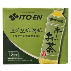이토엔 오이오차 녹차, 525ml
