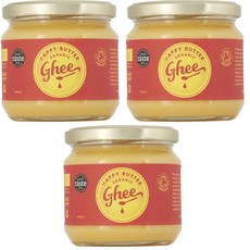 Happy Butter 해피 버터 오가닉 아티산 기 버터, 300g, 3개