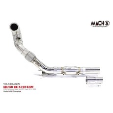 迪歐星車業 MACH5 直通當派 200鉬 GTI MK7.5 2.0T OPF 提升排氣性能, 1個