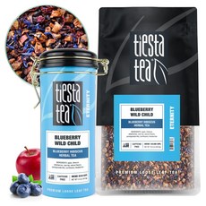 티에스타 티 - 블루베리 와일드 차일드 | 잎차 | 블루베리 Tiesta Tea - Blueberry Wild Loose Leaf Blueberry Hibiscus Herba