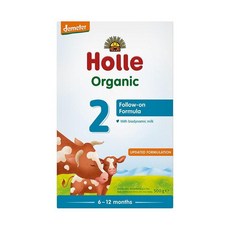 홀레 오가닉 카우밀크 2단계 분유 (6~12개월용) Holle Organic Cow Milk Infant Follow-on Formula - 2 (6-12 Months) 500g, 1개