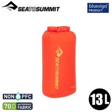Sea to Summit 70D 輕量防水收納袋 13L 橘紅, OS