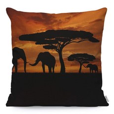 원더티파이 던지기 베개 커버 플라스틱 파운데이션 위에 꽃가루 자국이 있는 꿀벌 벌집 밀랍 장식용 침실/자동, Multi16, 18" x 18" (Pack of 1), 1