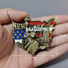 냉장고 자석 기념품 세계 풍경 건물 공예 런던 파리 두바이 싱가포르 여행, USA