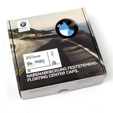 BMW 호환 50주년 플로팅 휠캡 56mm 68mm 자기부상 휠 허브 캡, C.56mm, 4개