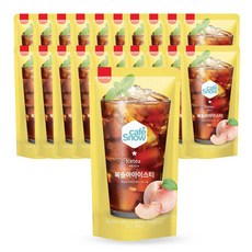 카페스노우 복숭아 아이스티, 230ml, 20개