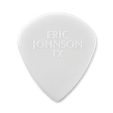 [미국수입정품] Jim Dunlop Eric Johnson 맞춤형 나일론 재즈 III 피크 - 6팩 257341, 화이트